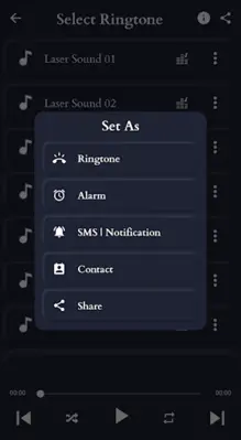 Laser Sounds android App screenshot 1