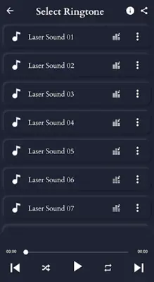 Laser Sounds android App screenshot 3